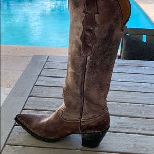 Old gringo cowboy boots